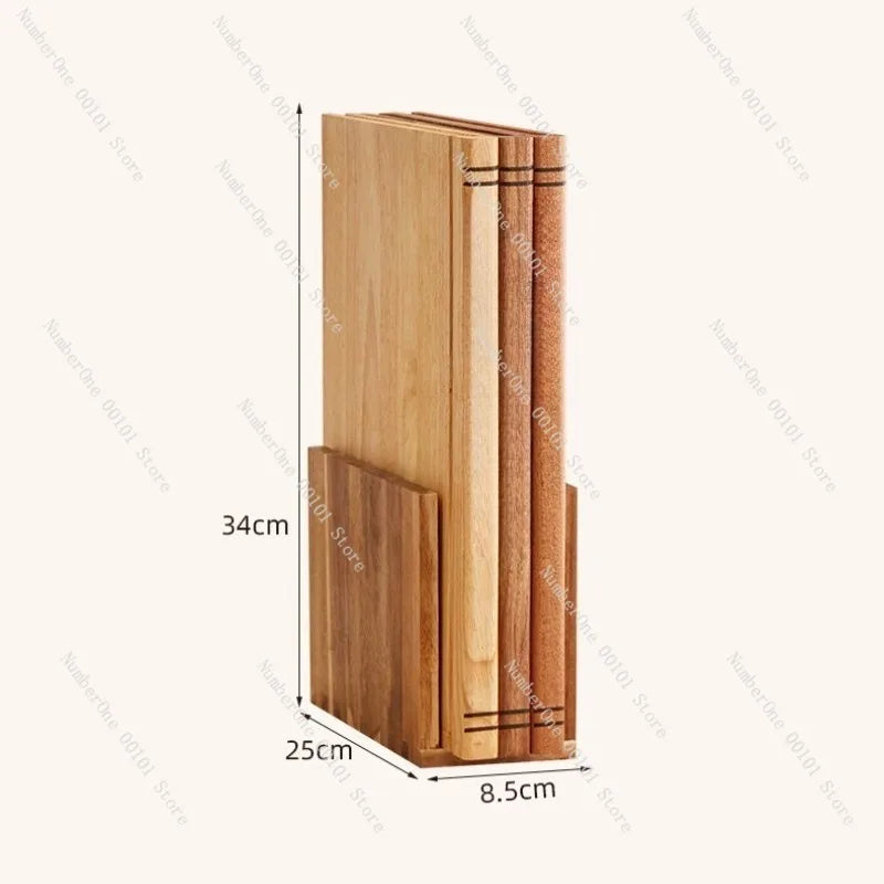 The Book Board — 3-Piece Solid Wood Cutting & Serving Set