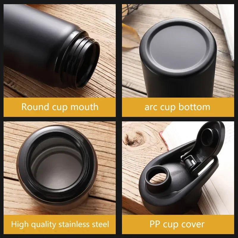 HydroVault 600ml Metal Water Bottle