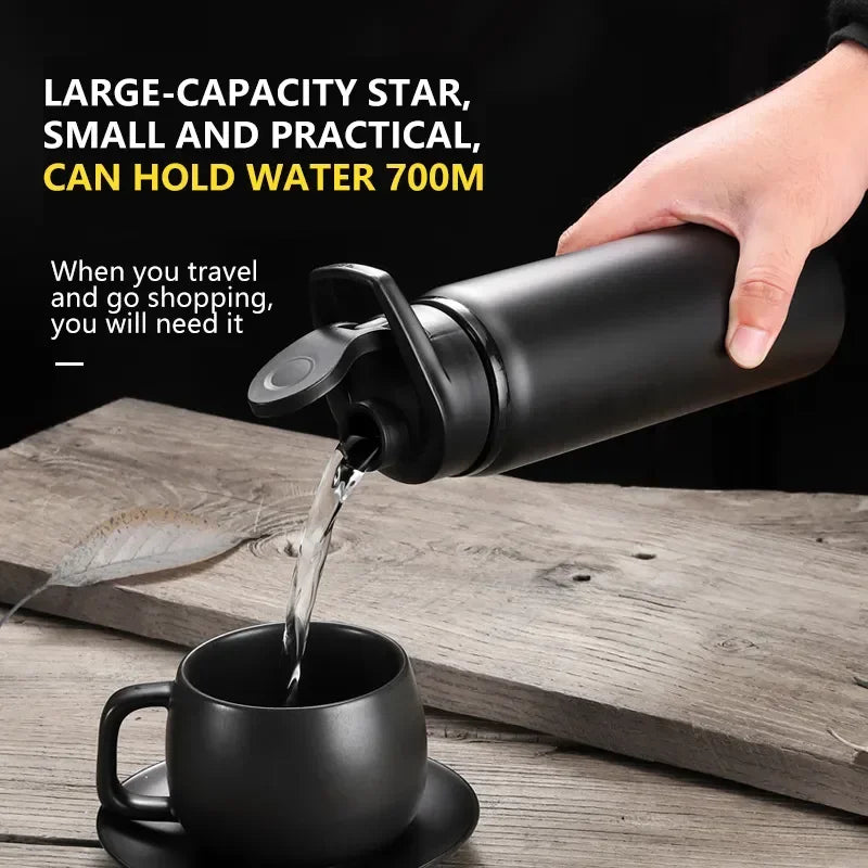 HydroVault 600ml Metal Water Bottle