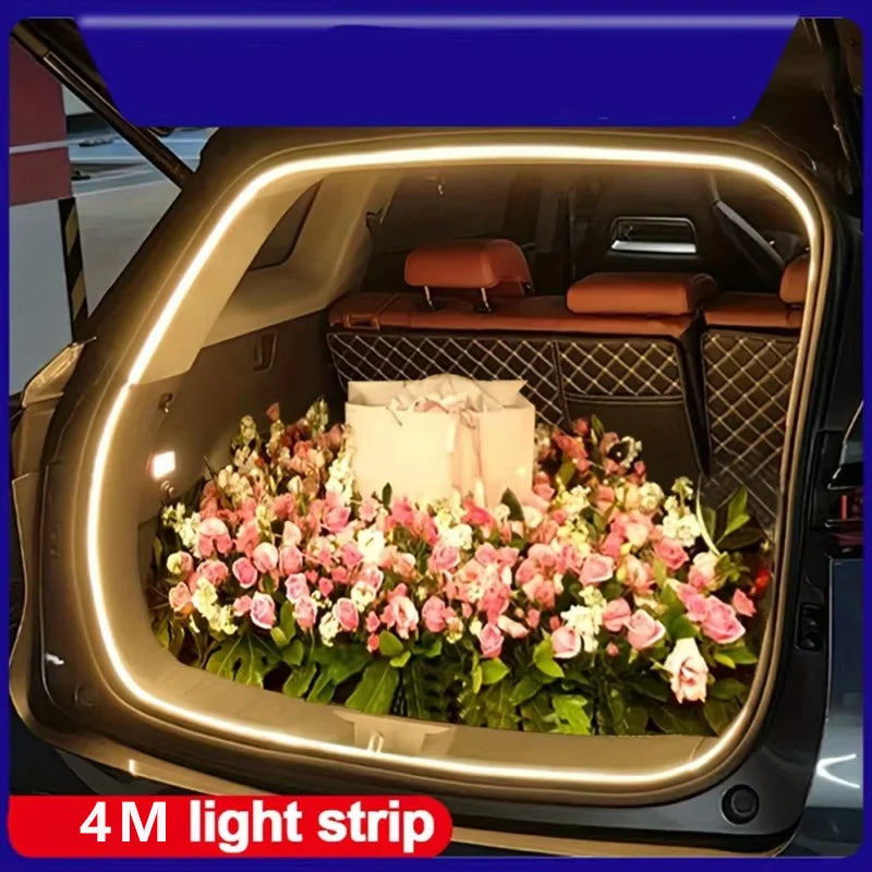 GlowTrunk™ LED Strip Lights – Car Interior Ambient Lighting