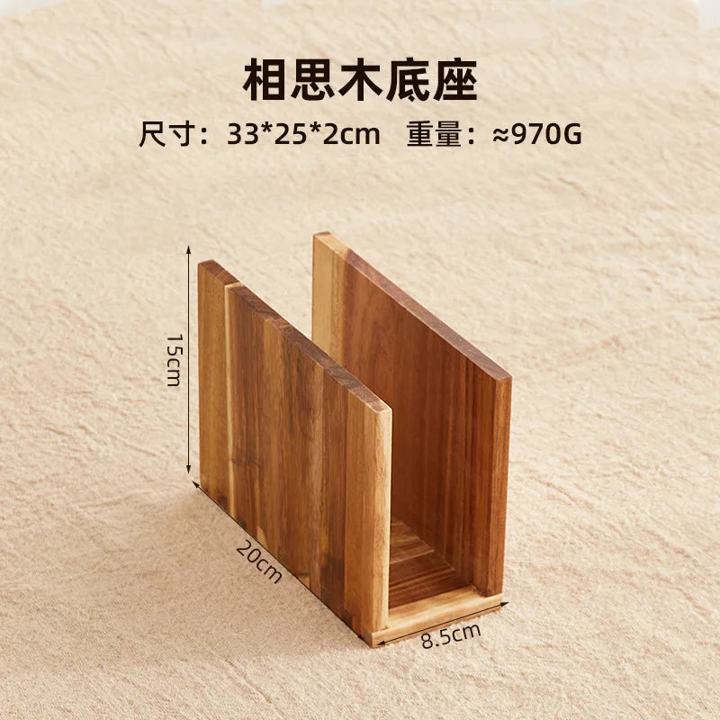The Book Board — 3-Piece Solid Wood Cutting & Serving Set