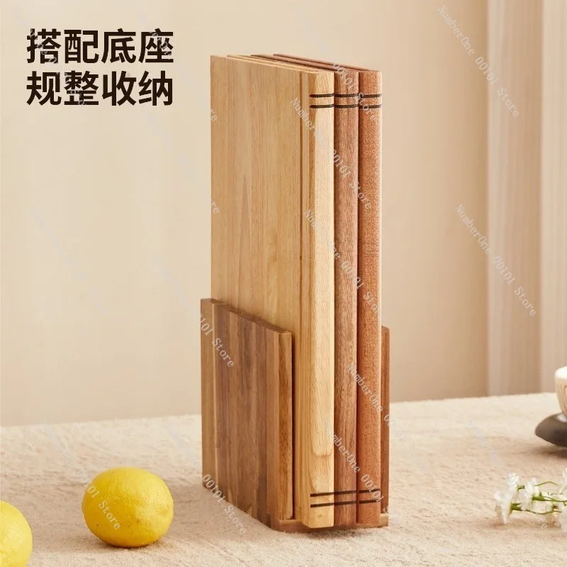 The Book Board — 3-Piece Solid Wood Cutting & Serving Set