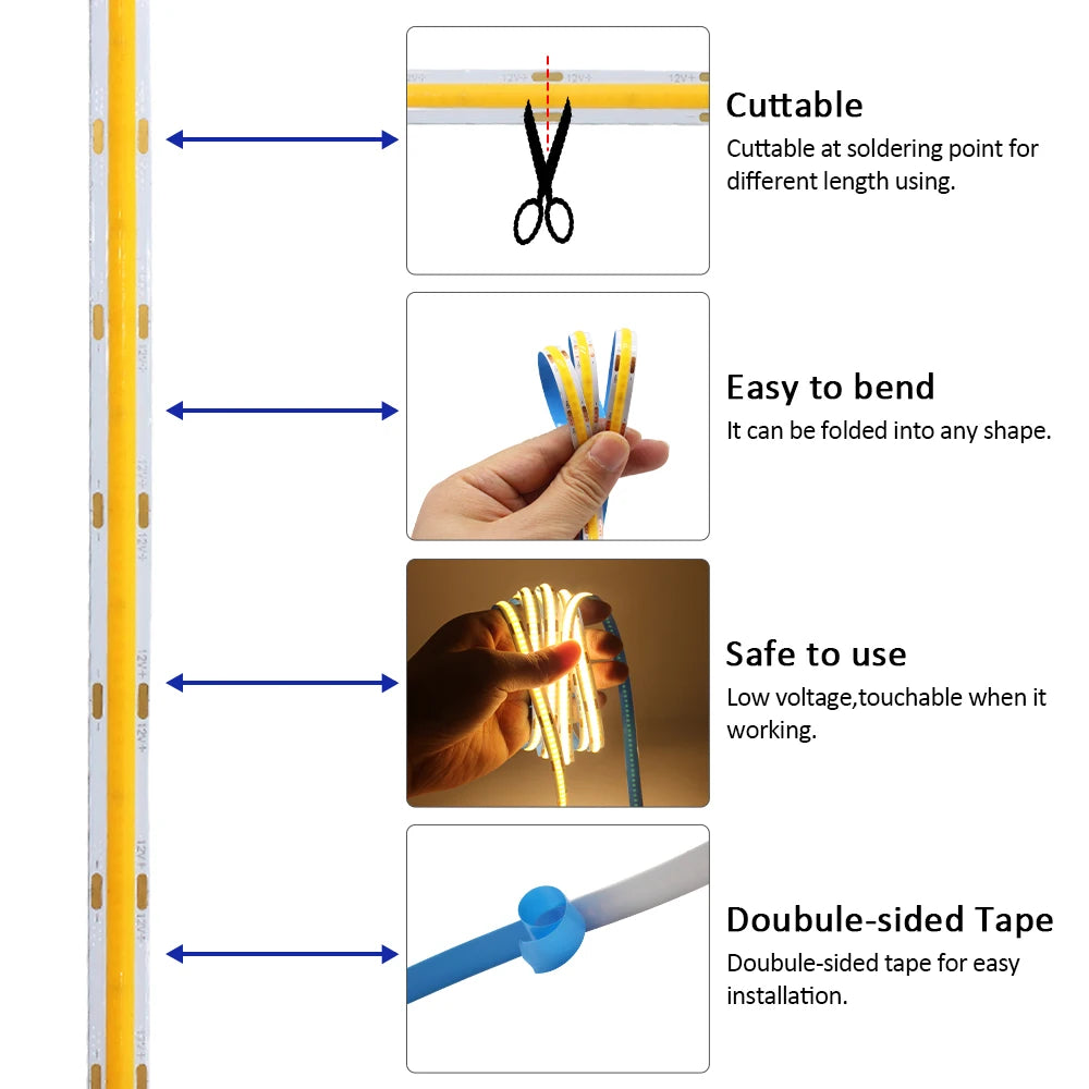 COB LED Strip Lights
