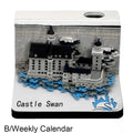 Fairytale Desk — 3D Castle Paper Sculpture Notepad