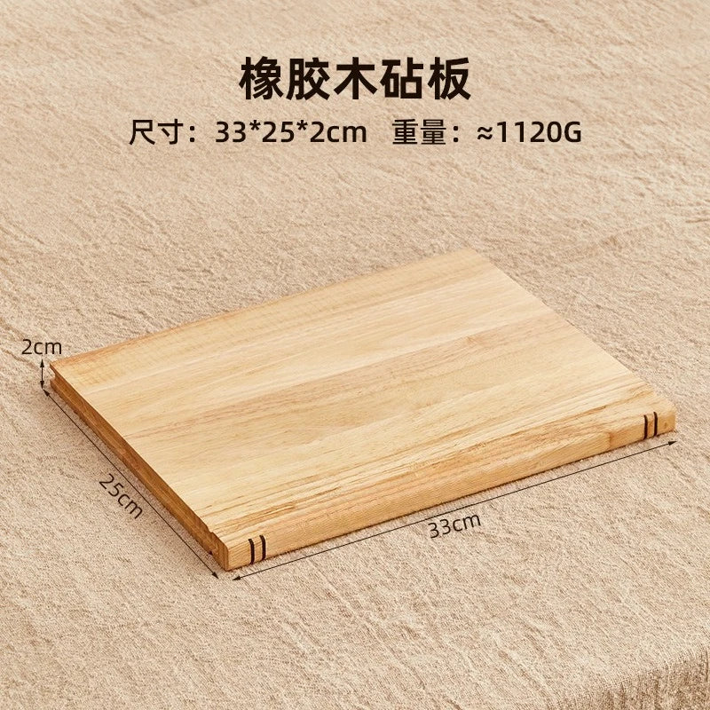 The Book Board — 3-Piece Solid Wood Cutting & Serving Set