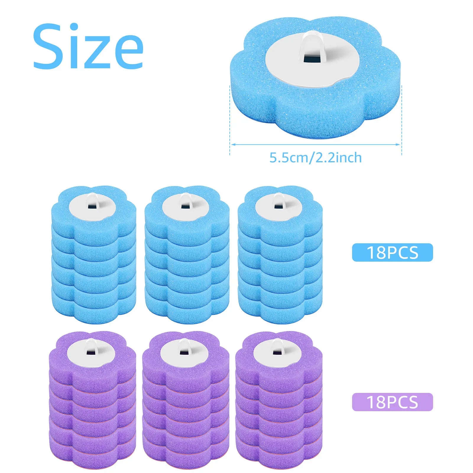 Disposable Toilet Brush Kit — Hygienic No-Touch Cleaning System