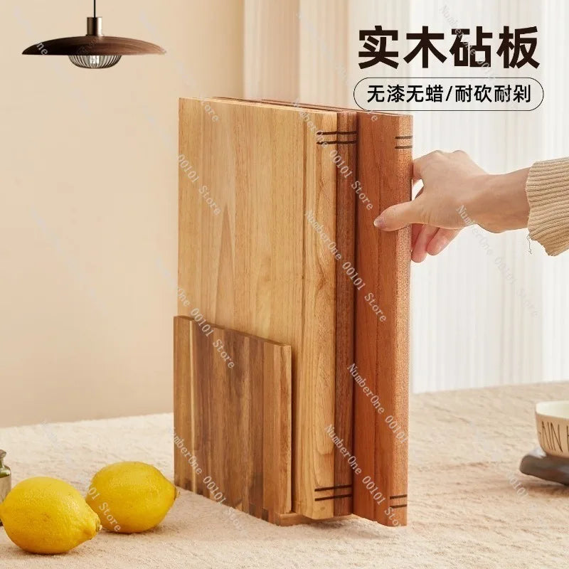 The Book Board — 3-Piece Solid Wood Cutting & Serving Set