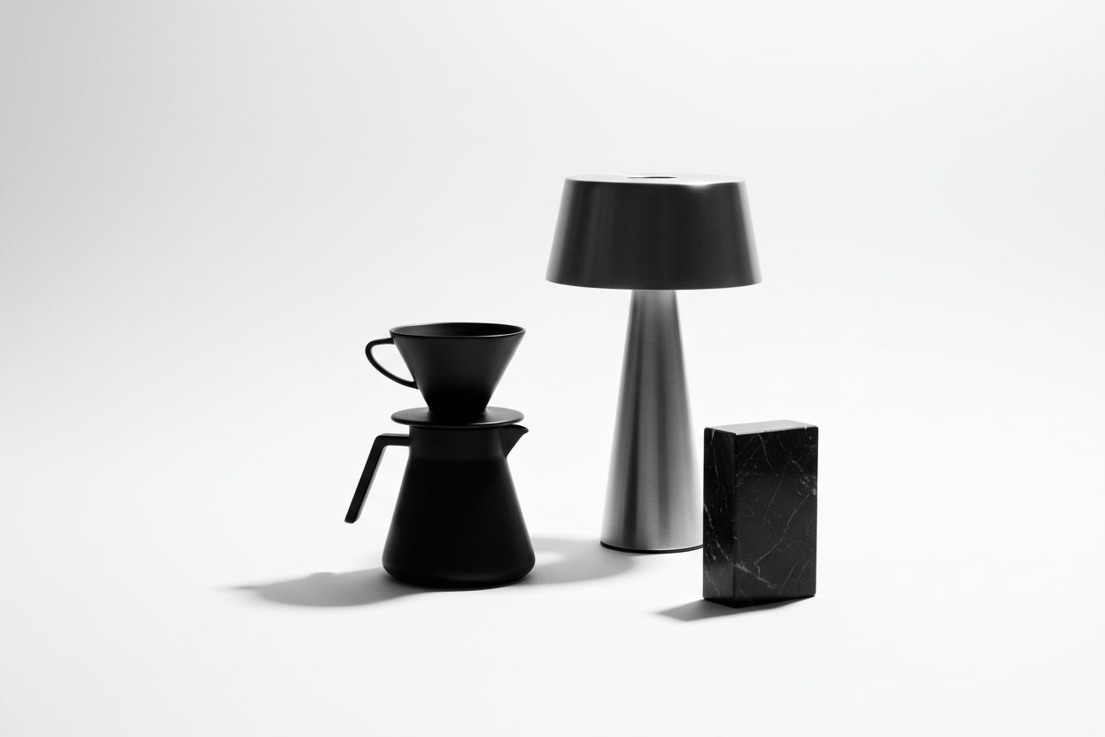 Minimalist B&W Product Lifestyle
